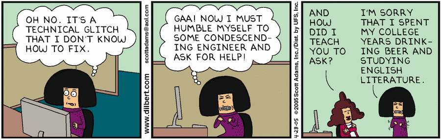Dilbert Cartoon